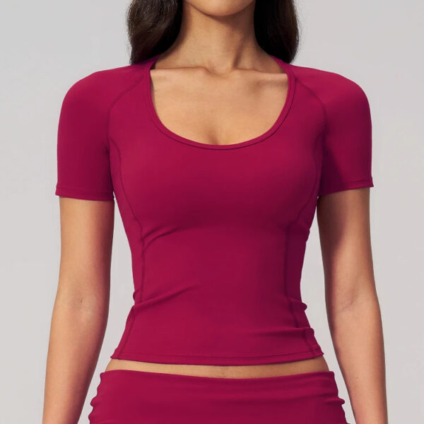 Clothes For Fitness Custom Logo Yoga Wear Fitness Clothing Fitness T-Shirts