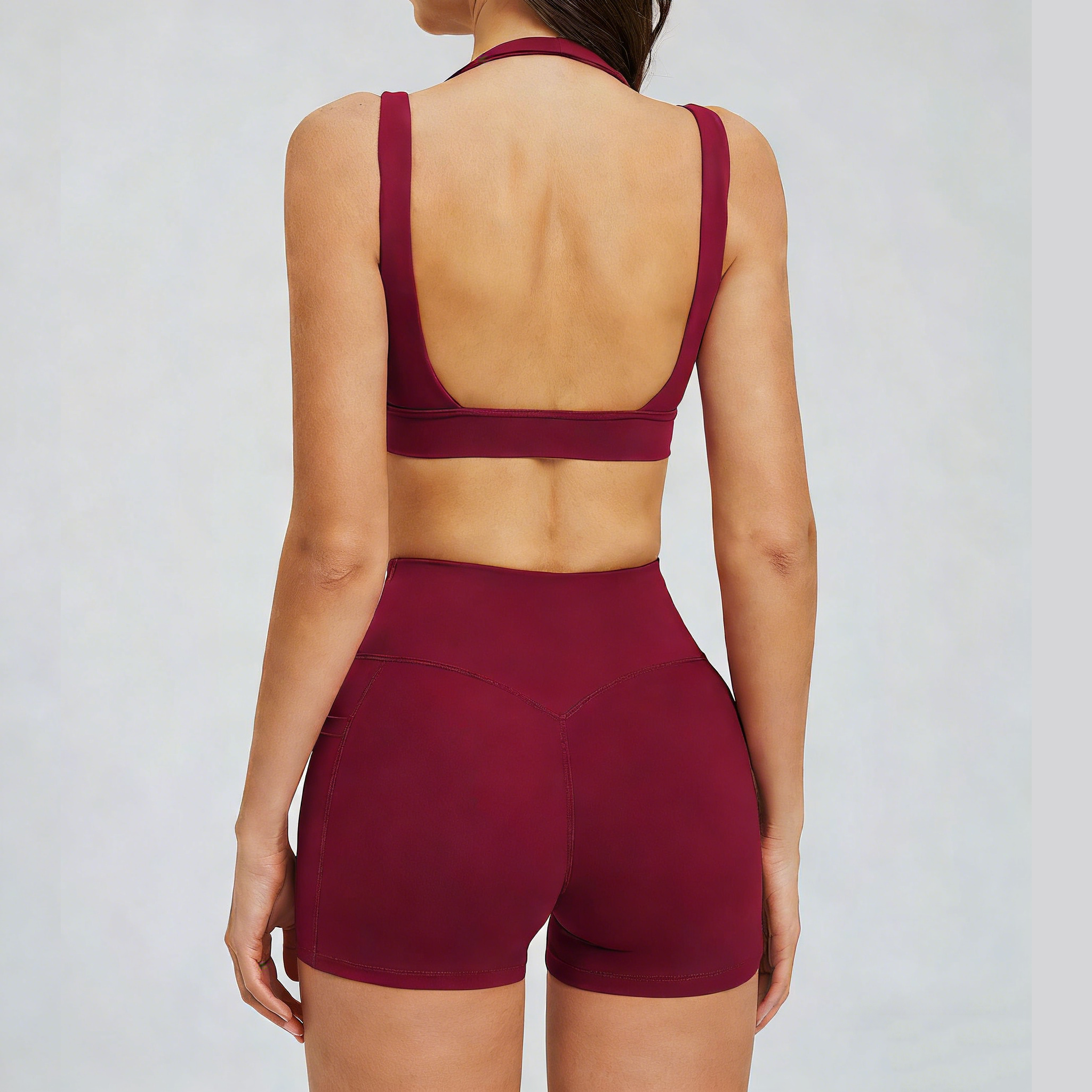 Sport Clothing Custom Activewear USA Pull On Bra Have Padding Bras