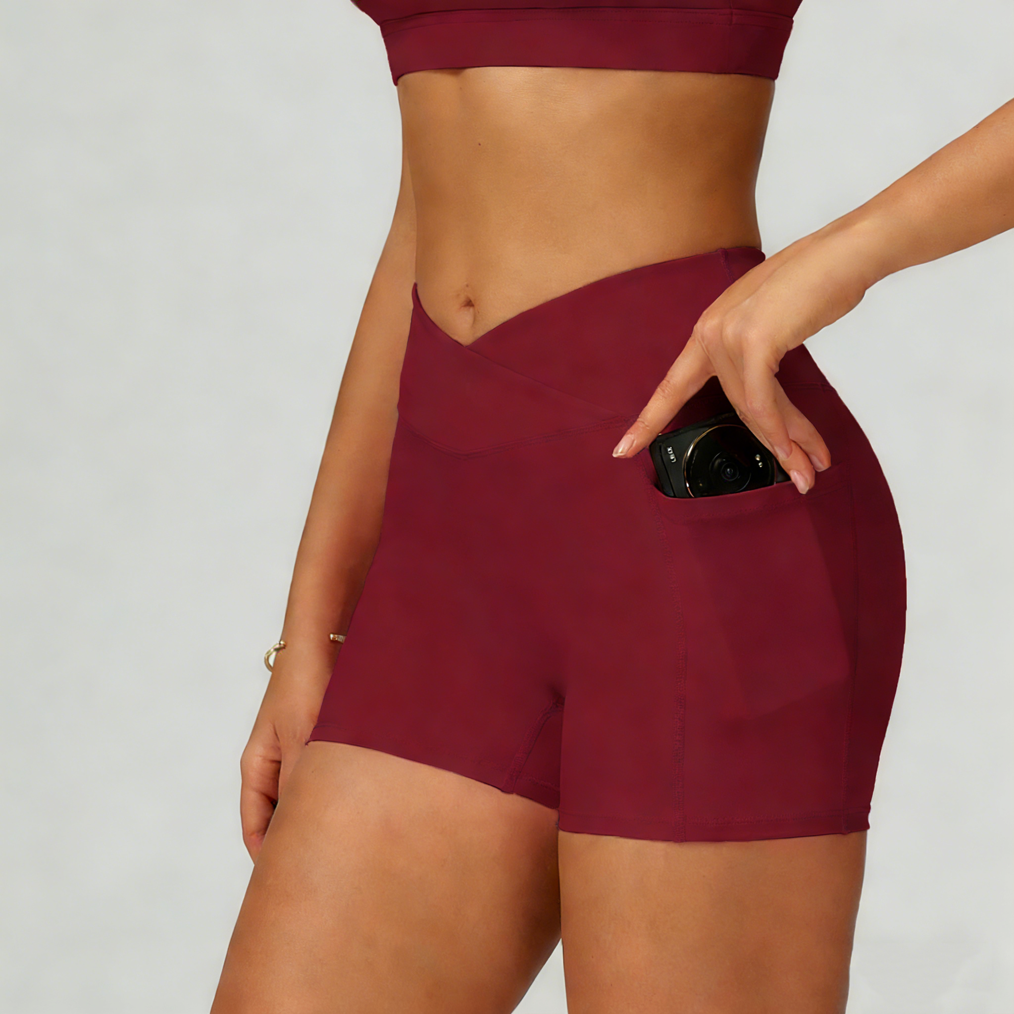 Fabric For Yoga Custom Yoga Wear Manufacturer High Quality Yoga Wear Supplier Gym Shorts
