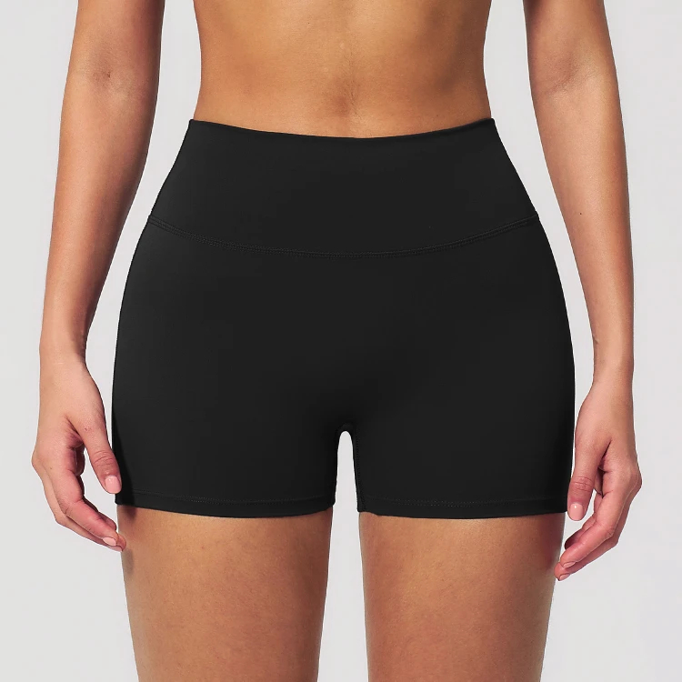 Small MOQ Activewear Custom Yoga Wear Manufacturer Minimal Style Gym Shorts - 图片 6