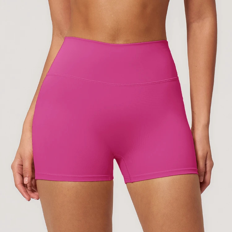 Small MOQ Activewear Custom Yoga Wear Manufacturer Minimal Style Gym Shorts - 图片 4