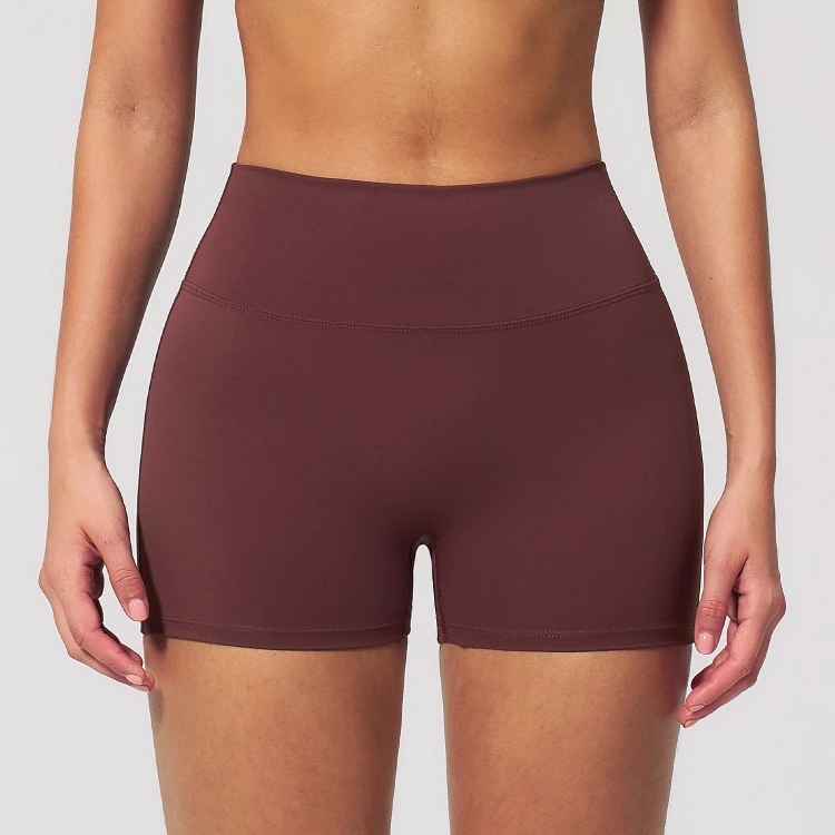 Small MOQ Activewear Custom Yoga Wear Manufacturer Minimal Style Gym Shorts - 图片 5