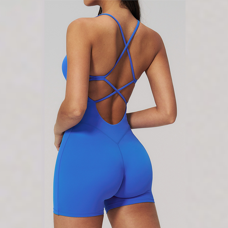Sport Clothing Personalised Gym Wear Manufacturer Bodysuit Jumpsuits - 图片 2