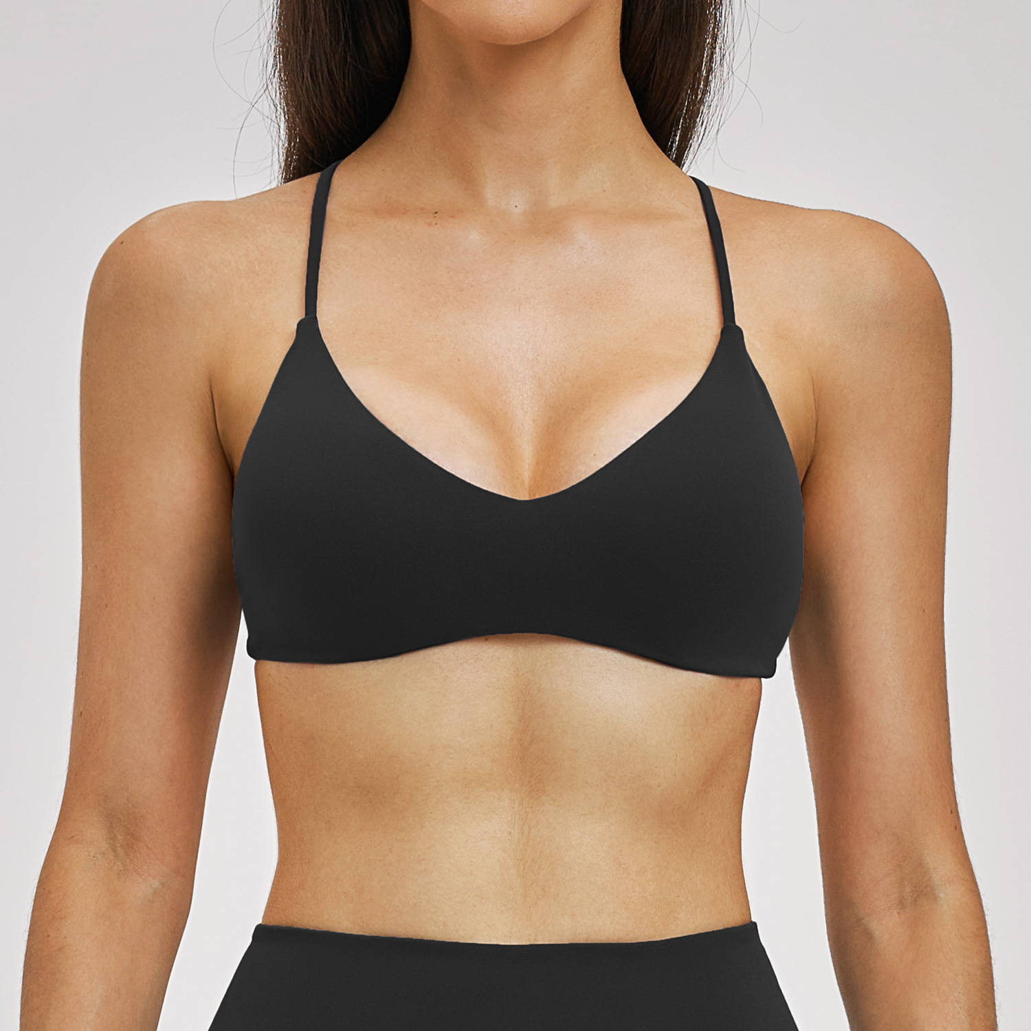 Athletic Wear Custom Activewear Strappy Bra Sports Bras - 图片 6