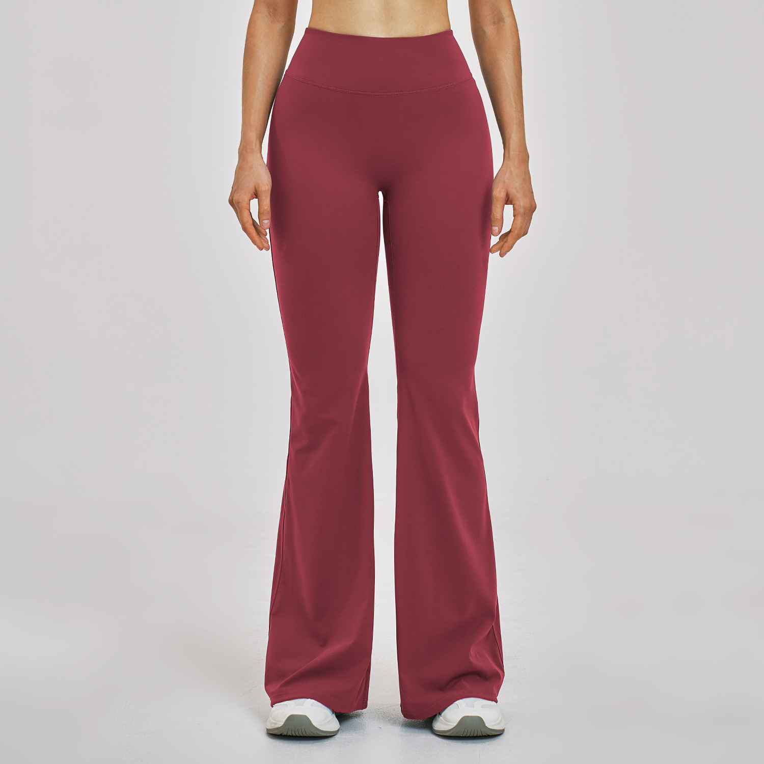 Athletic Personalised Fitness Clothing Apparel Manufacturers Bootcut Pants - 图片 4
