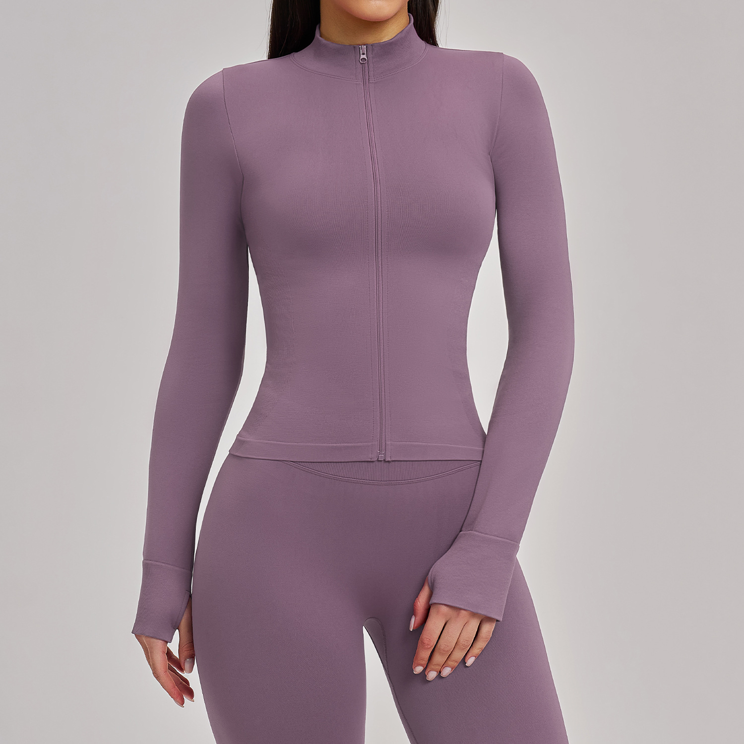 Low MOQ Yoga Wear Custom Fitness Brand High Quality Yoga Wear Supplier Sports Jacket