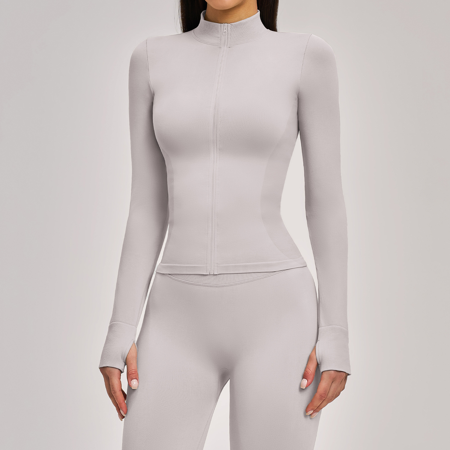 Low MOQ Yoga Wear Custom Fitness Brand High Quality Yoga Wear Supplier Sports Jacket
