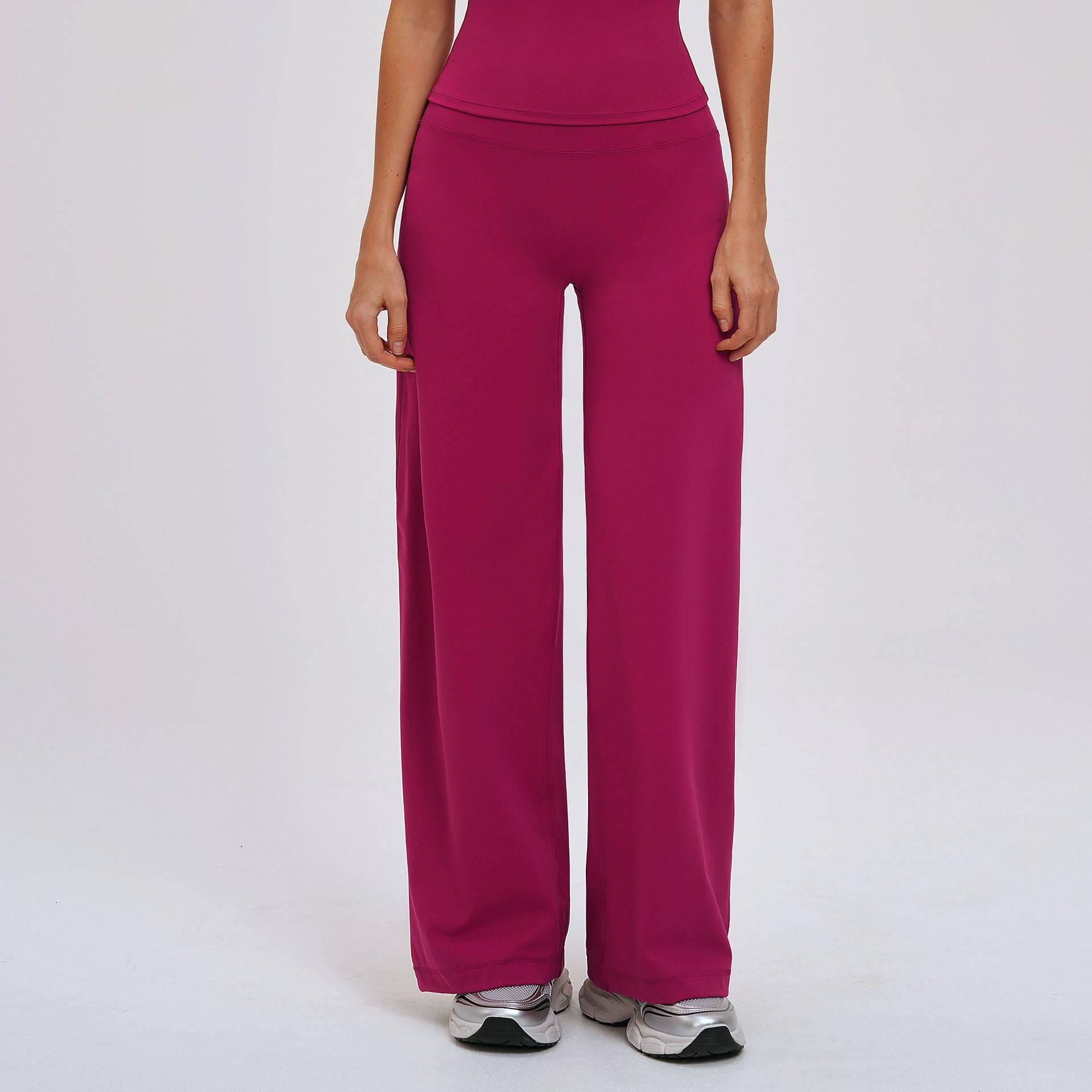 Brands Function Personalised Fitness Clothing Wear Manufacturers Elastic Waist Loose Fit Wide Pants