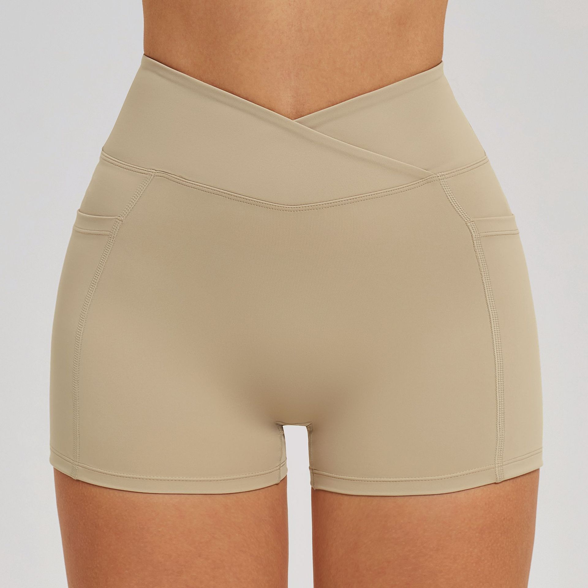 Fabric For Yoga Custom Yoga Wear Manufacturer High Quality Yoga Wear Supplier Gym Shorts