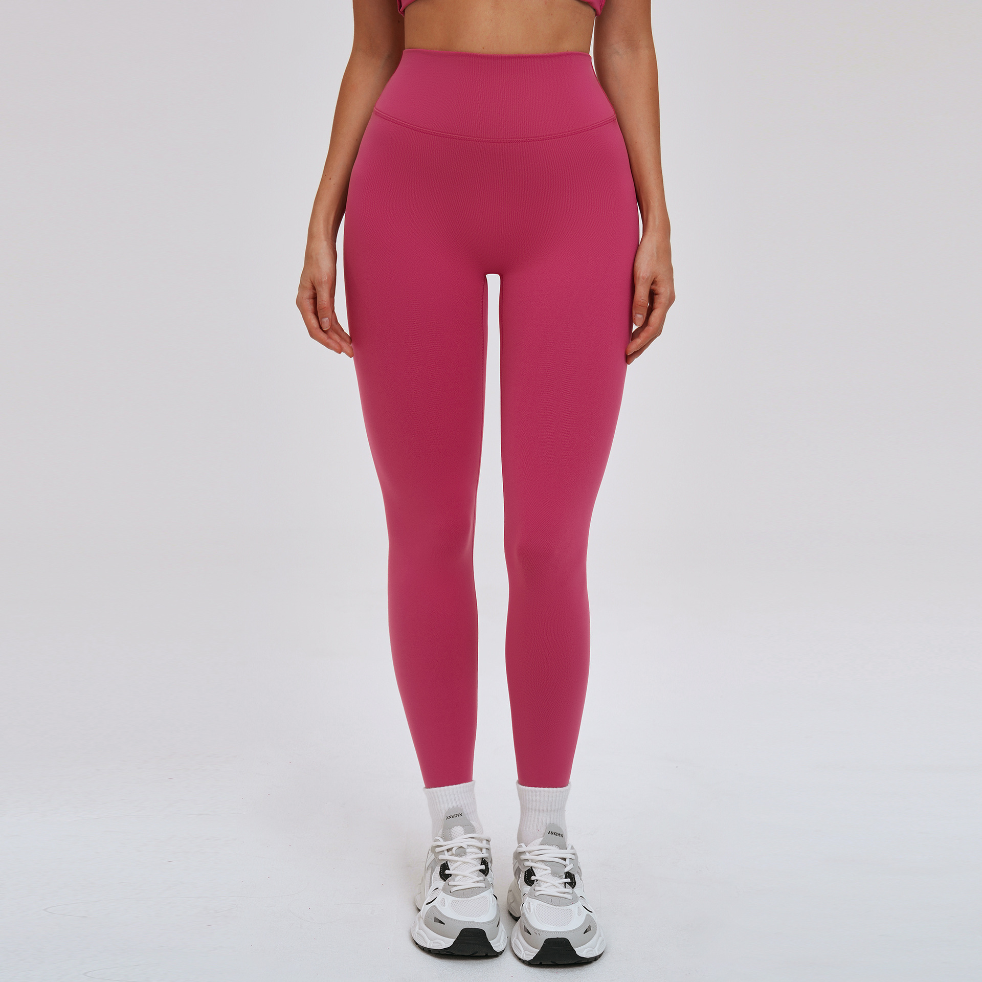 Sports Custom Fitness Brand Fabric Crossword Gym Leggings