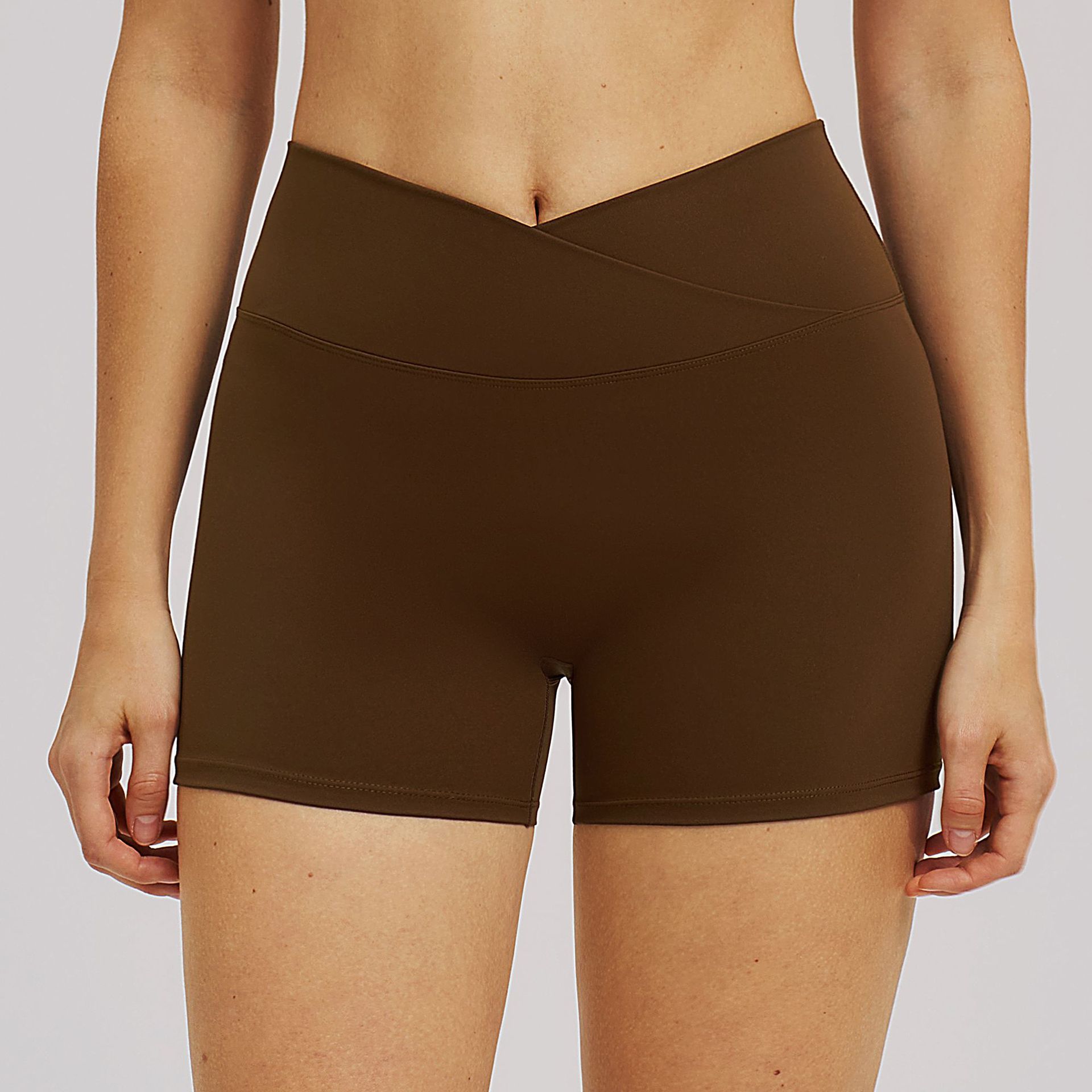 Custom Custom Logo Yoga Wear Fitness Apparel Manufacturer Athletic Shorts