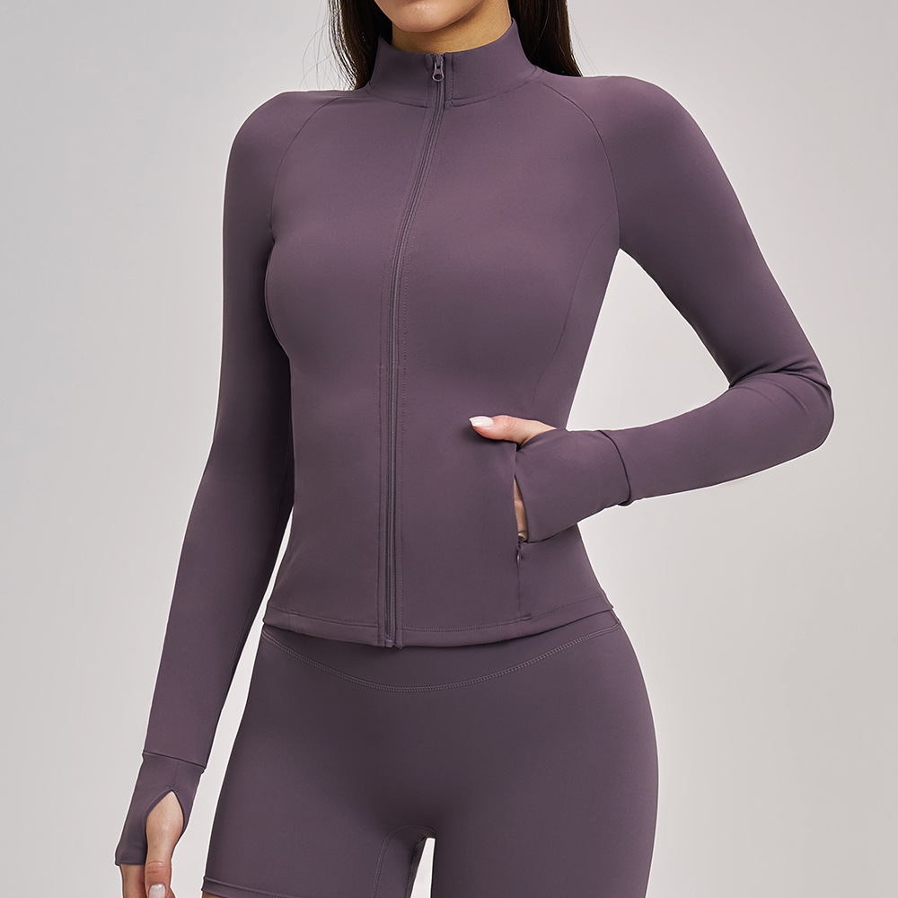 Small Batch Fitness Apparel Custom Activewear Gym Clothing Suppliers Sport Jacket