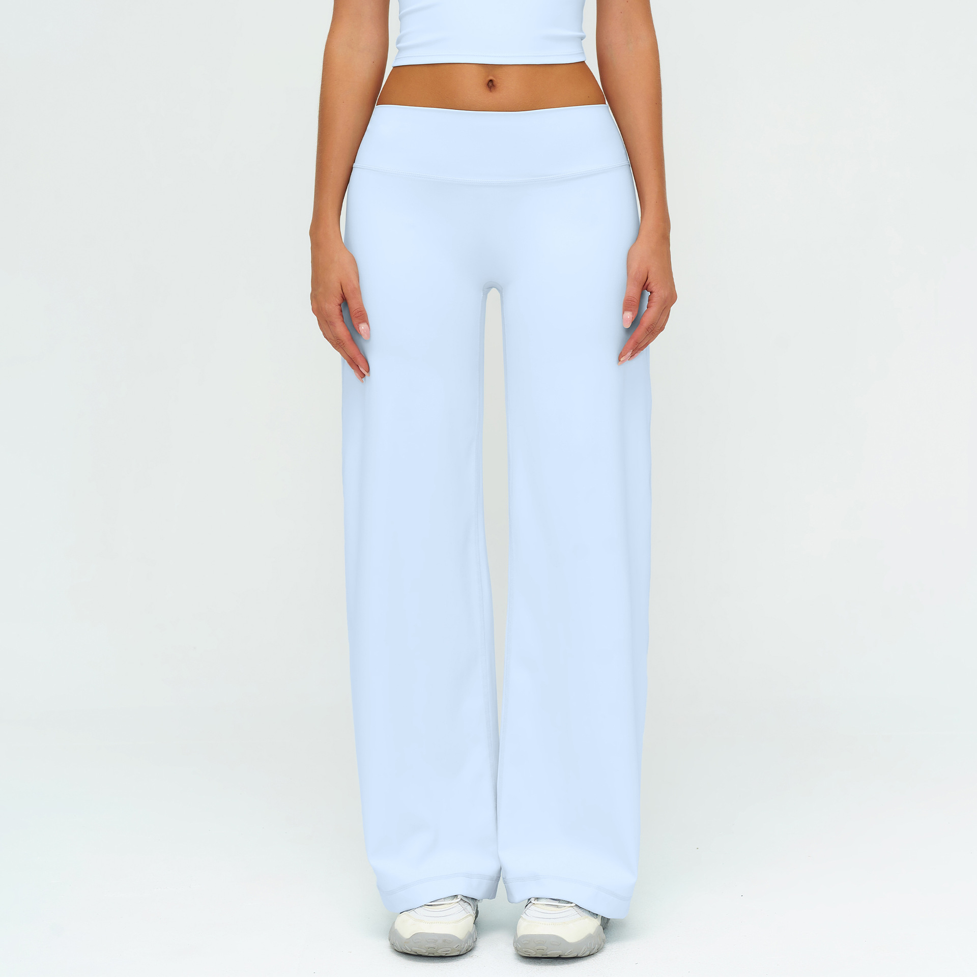 Brands Function Personalised Fitness Clothing Wear Manufacturers Elastic Waist Loose Fit Wide Pants