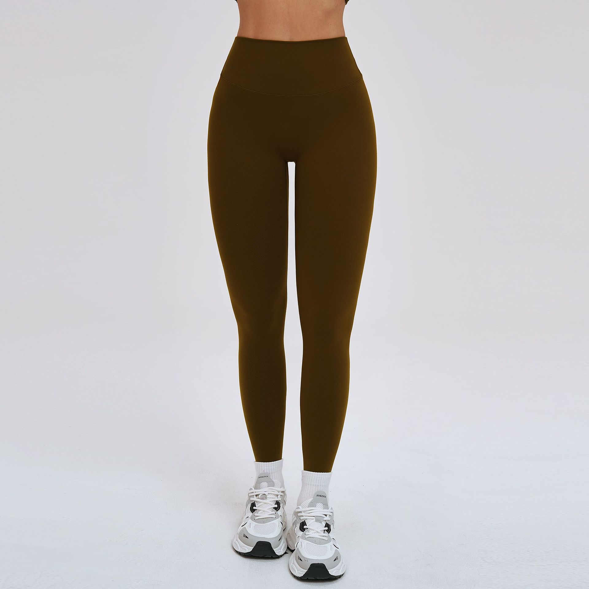 Sports Custom Fitness Brand Fabric Crossword Gym Leggings