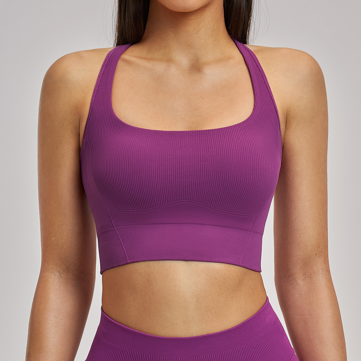 Premium Yoga Wear Custom Logo Yoga Wear Yoga Wear Manufacturer Racerback Bra