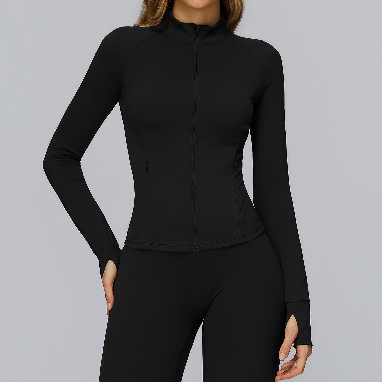 Small Batch Fitness Apparel Custom Activewear Gym Clothing Suppliers Sport Jacket