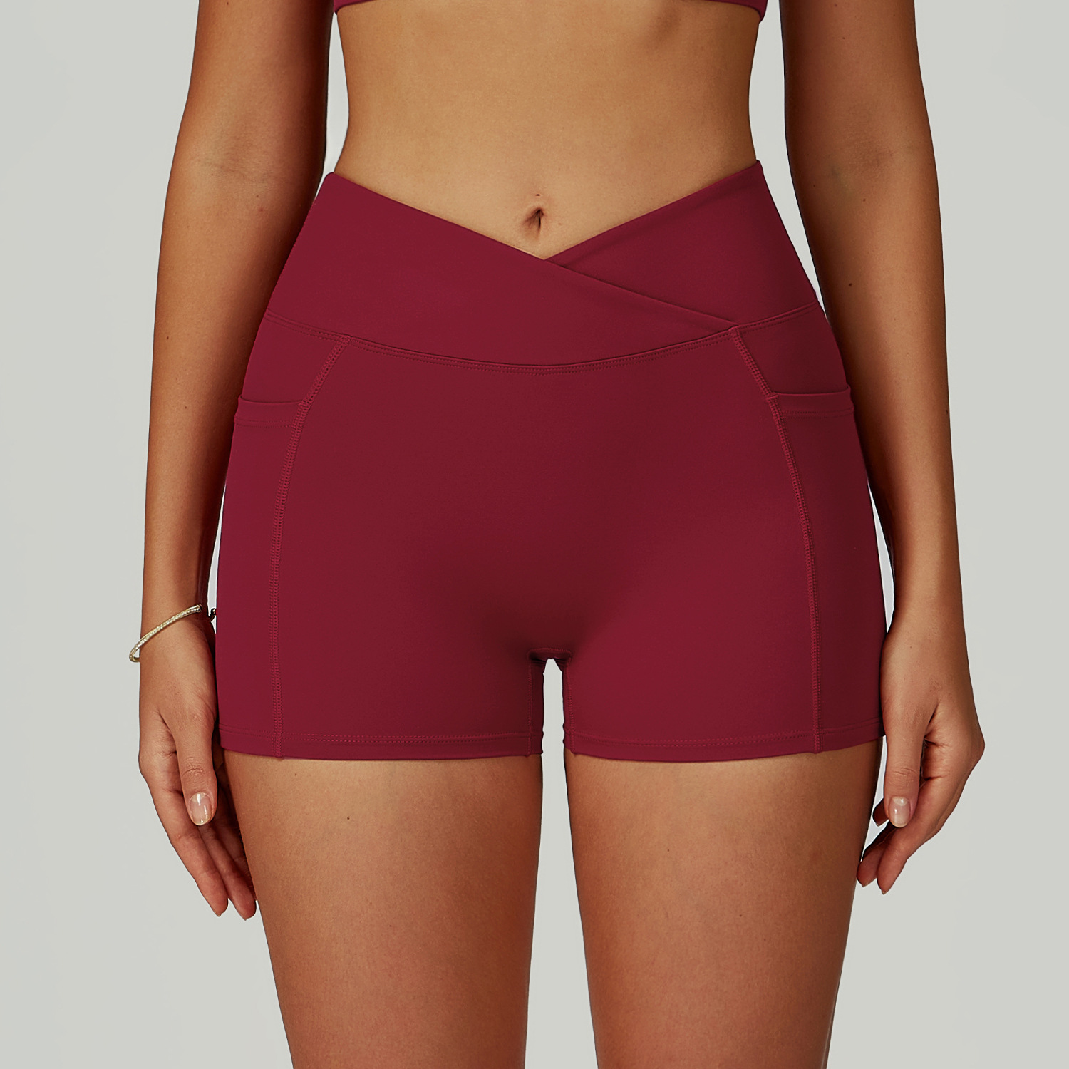 Fabric For Yoga Custom Yoga Wear Manufacturer High Quality Yoga Wear Supplier Gym Shorts