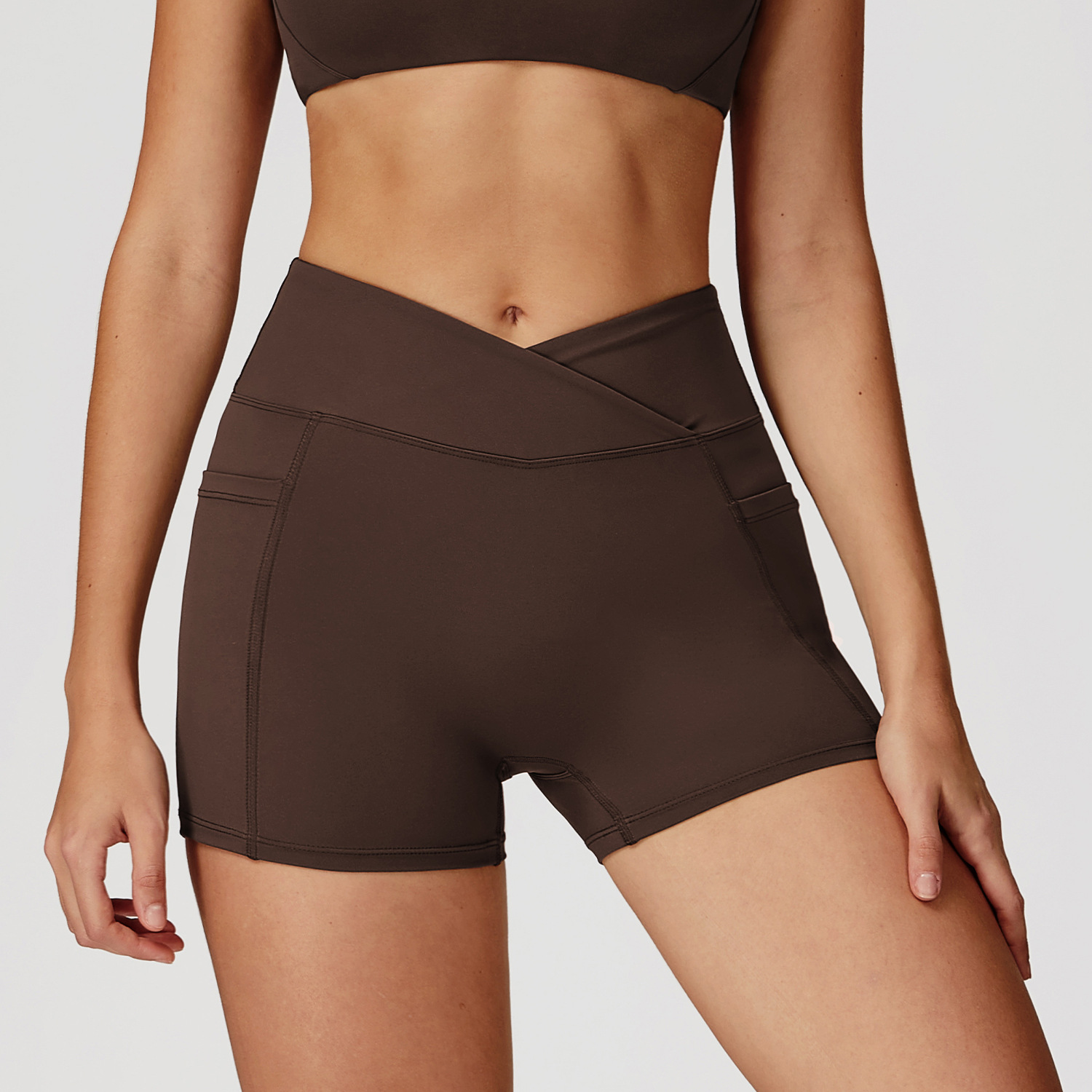 Fabric For Yoga Custom Yoga Wear Manufacturer High Quality Yoga Wear Supplier Gym Shorts