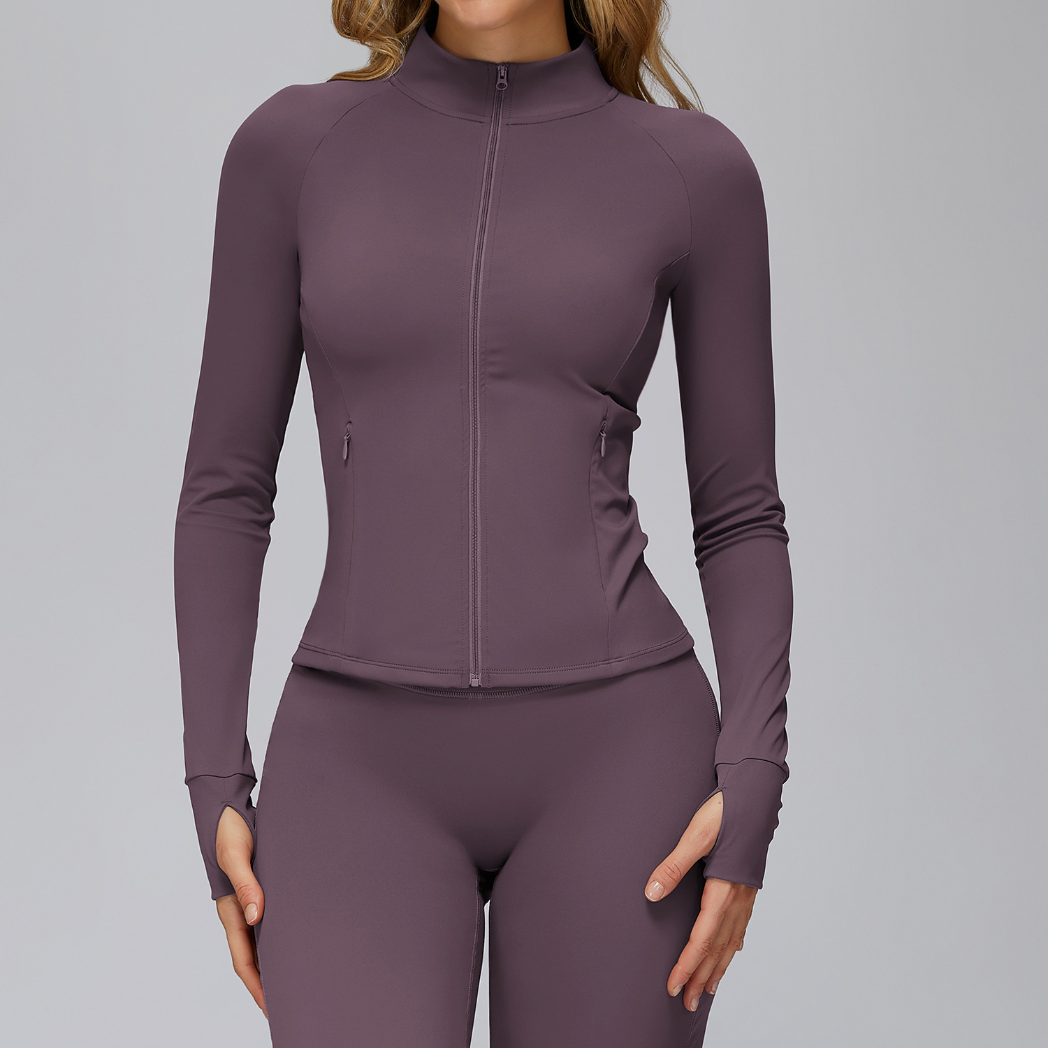 Small Batch Fitness Apparel Custom Activewear Gym Clothing Suppliers Sport Jacket