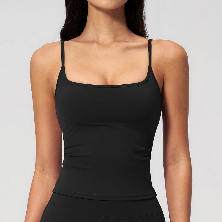 Small Batch Fitness Apparel Custom Yoga Wear Manufacturers Yoga Tank Tops - 图片 6