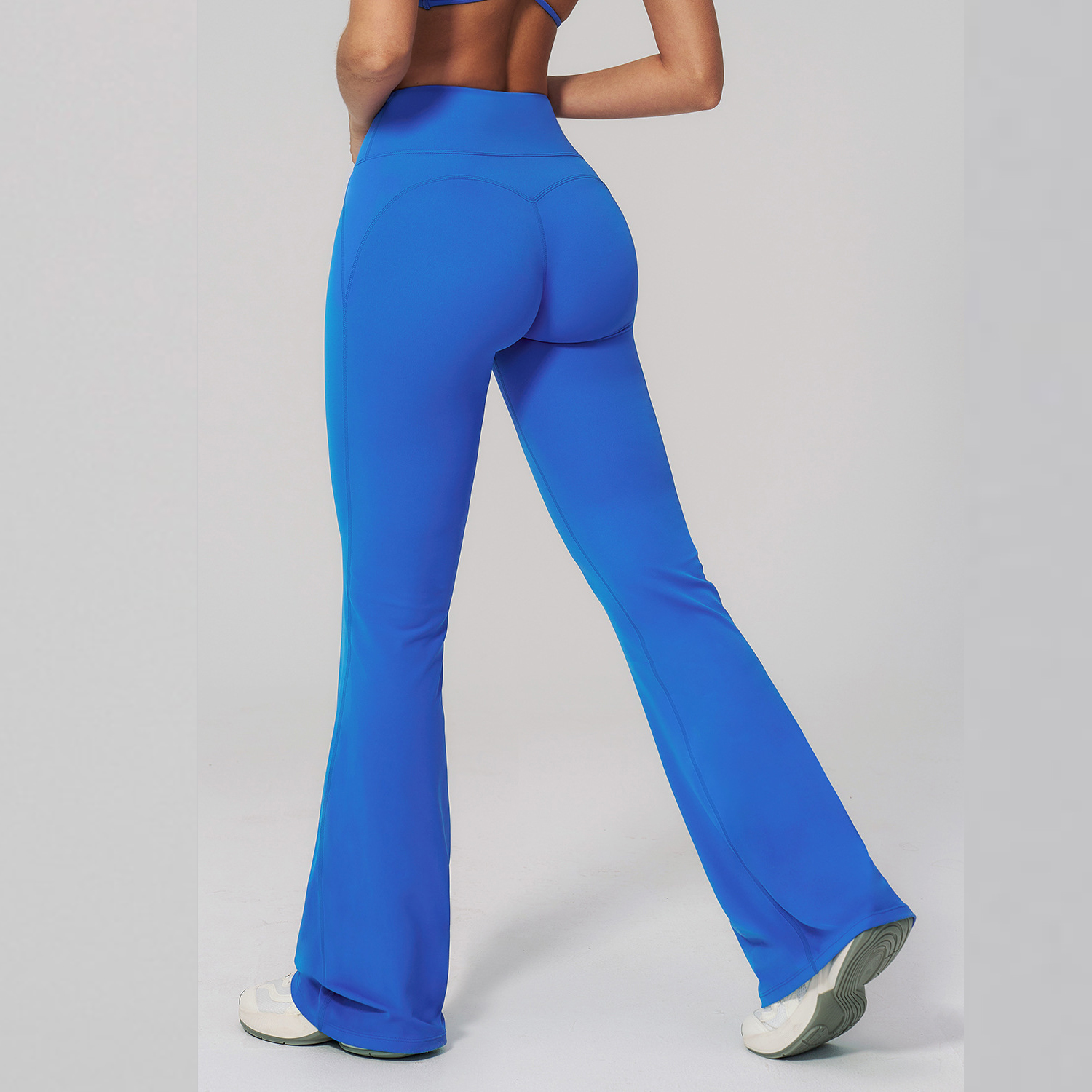Fitness Apparel Custom Yoga Wear Manufacturer Tight Fitting Wide Leg Flare Pants - 图片 2