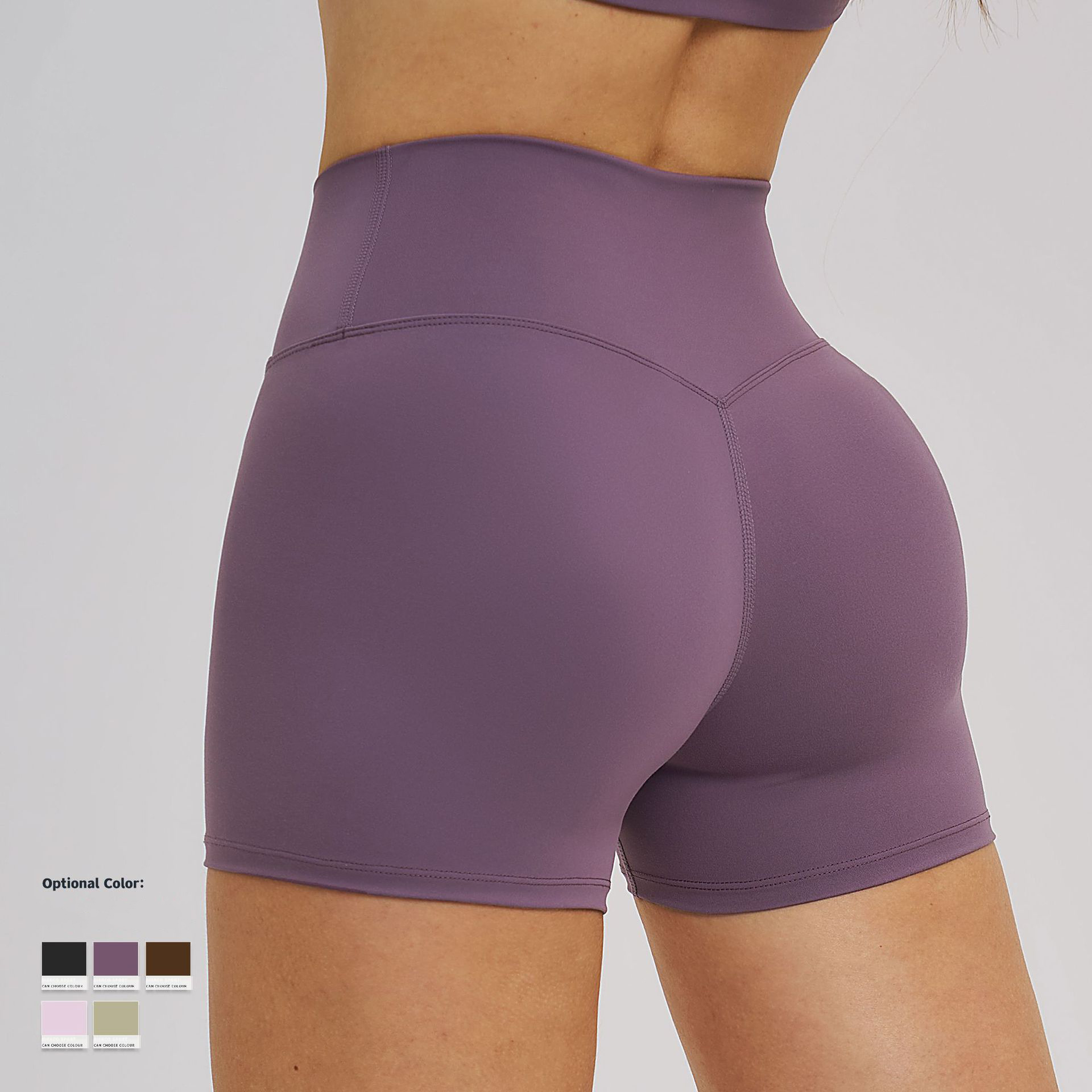 Custom Custom Logo Yoga Wear Fitness Apparel Manufacturer Athletic Shorts