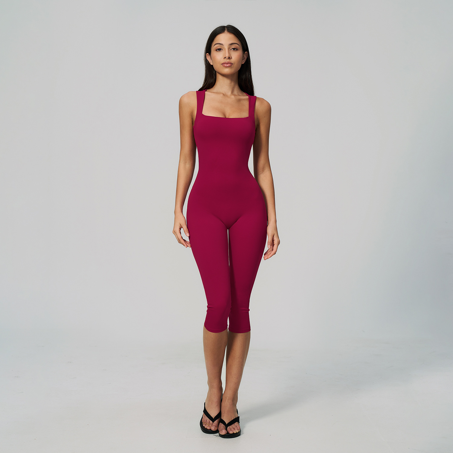 China Activewear Manufacturer Custom Logo Yoga Wear Fitness Apparel Manufacturer Activewear Jumpsuit...