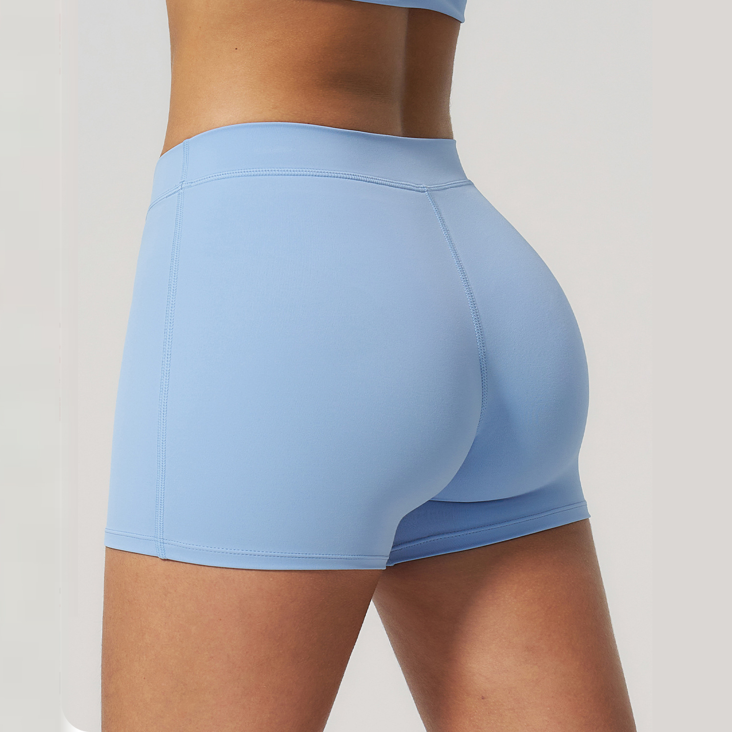 Factory Sportswear Female Custom Activewear Workout Clothes Booty Shorts Athletic Shorts