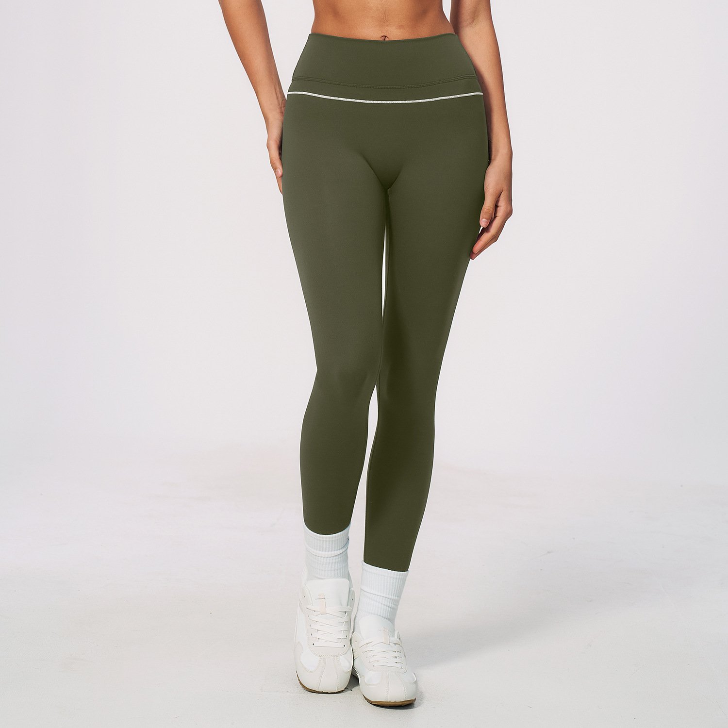 Activewear Manufacturer Minimalist Activewear Unbranded Gym Clothing Custom Logo Yoga Leggings