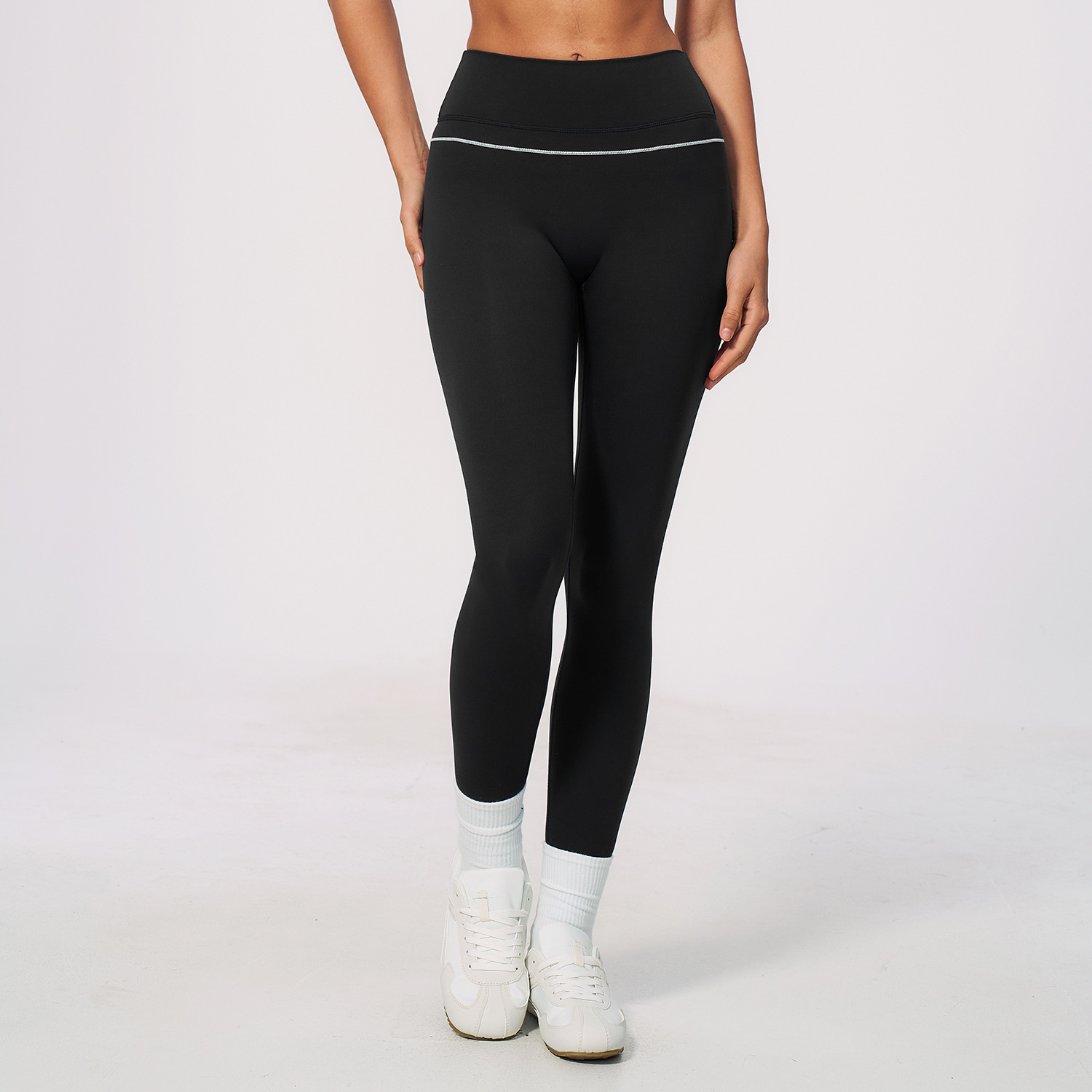 Activewear Manufacturer Minimalist Activewear Unbranded Gym Clothing Custom Logo Yoga Leggings
