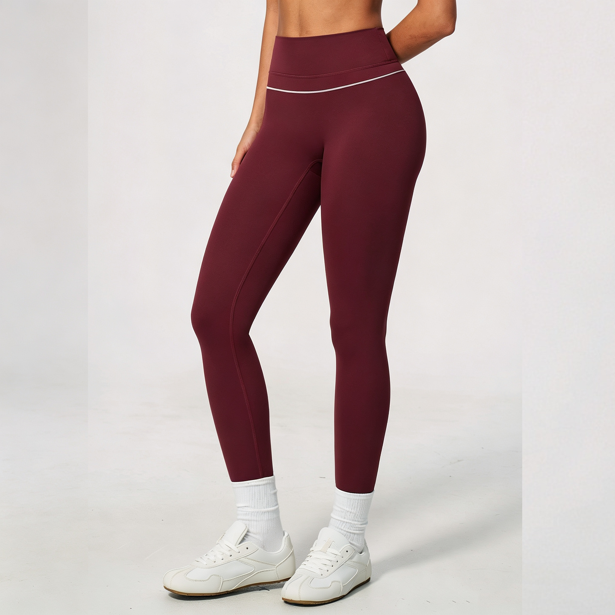 Activewear Manufacturer Minimalist Activewear Unbranded Gym Clothing Custom Logo Yoga Leggings