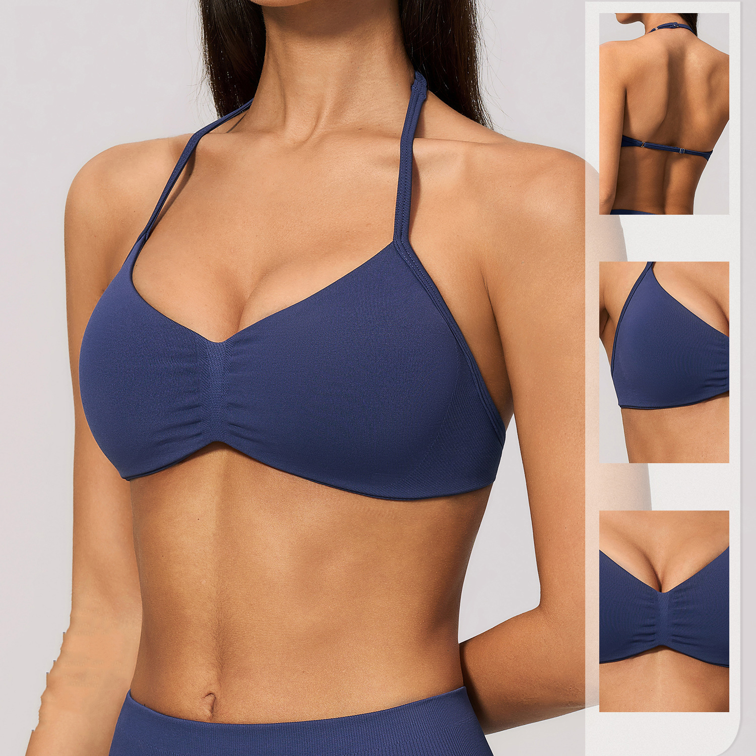 Small MOQ Activewear Sportswear Spain Seamless Athletic Wear Fitness Bras