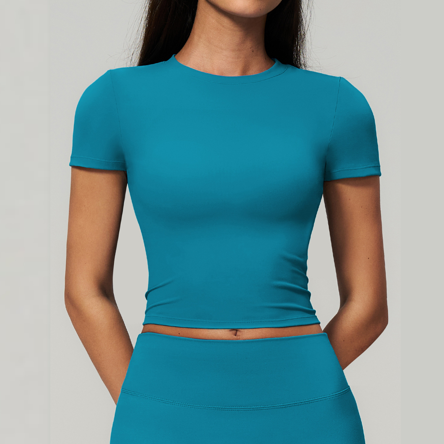 Athletic Wear Manufacturers Overalls For Fitness And Yoga Sportswear Clothes Fitness T-Shirts