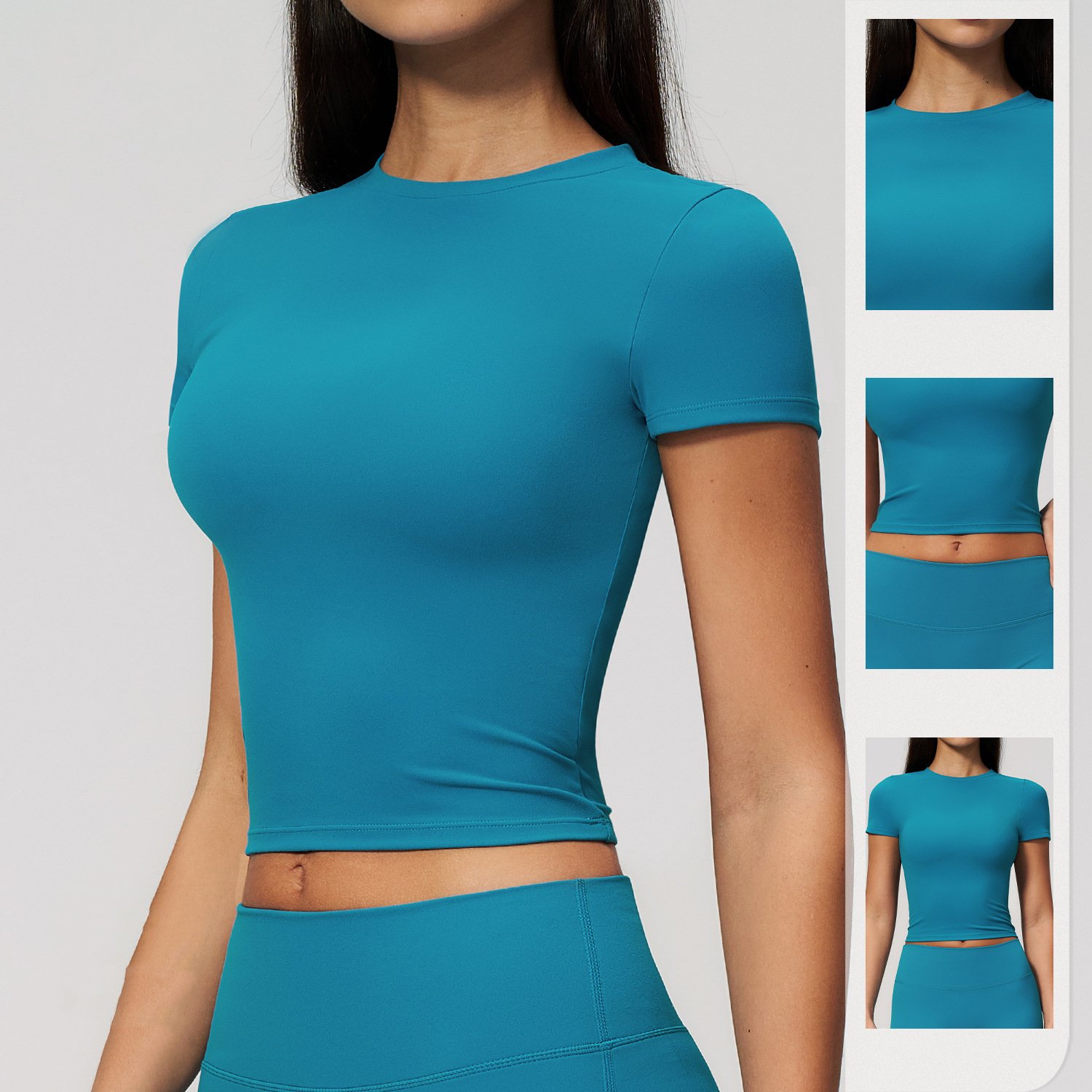 Athletic Wear Manufacturers Overalls For Fitness And Yoga Sportswear Clothes Fitness T-Shirts