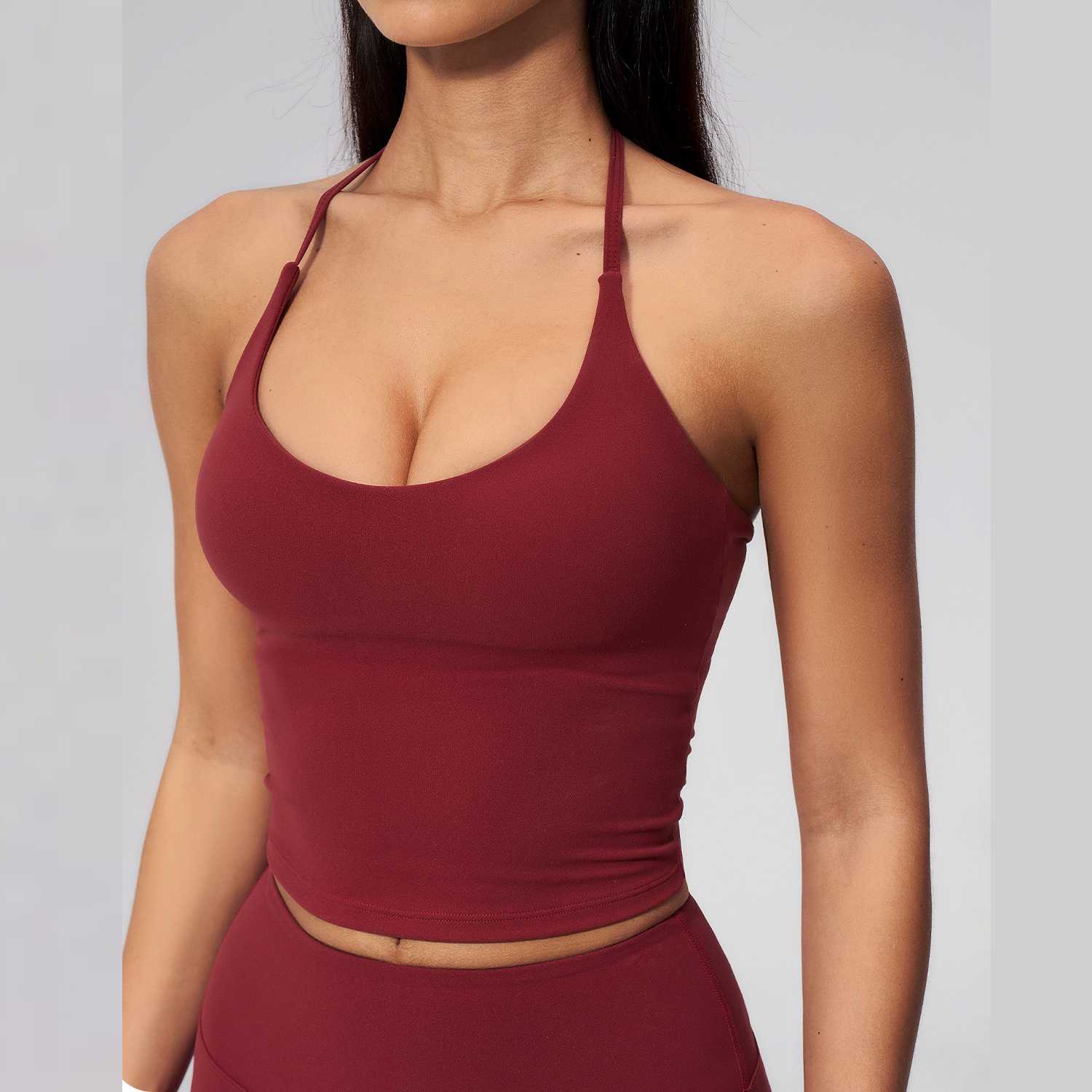 Built In Pads Gym Wear Wholesale Suppliers Seamless Manufacturer Fitness Tank Tops Bulk