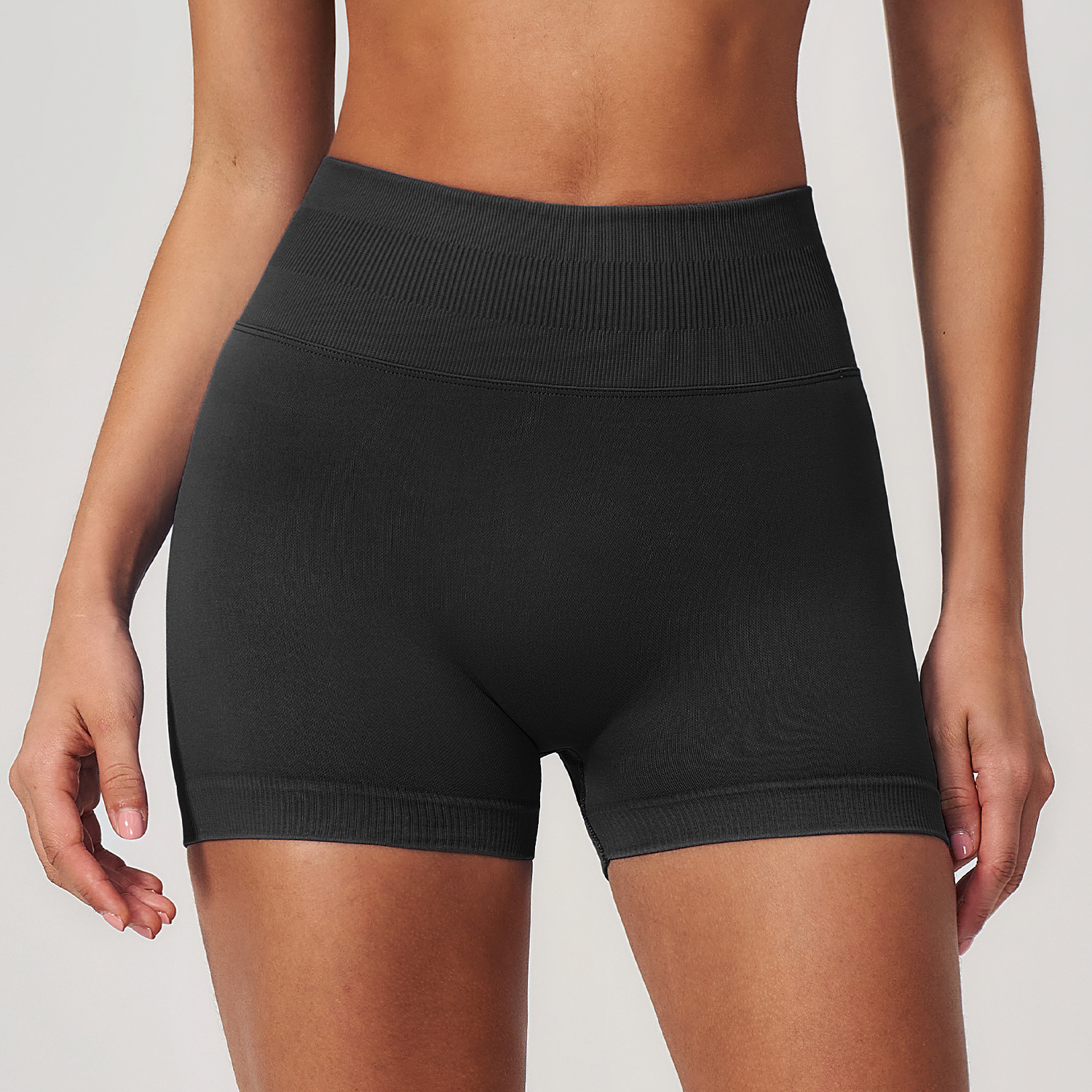 Athletic Apparel in Bulk Activewear Manufacturing In Bulk Fitness Yoga Shorts