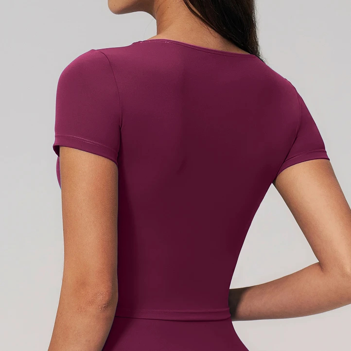 Boutique Activewear Custom Yoga Wear Manufacturer Clothing Manufacturer Long Sleeve Crop Tops