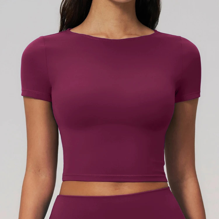 Boutique Activewear Custom Yoga Wear Manufacturer Clothing Manufacturer Long Sleeve Crop Tops