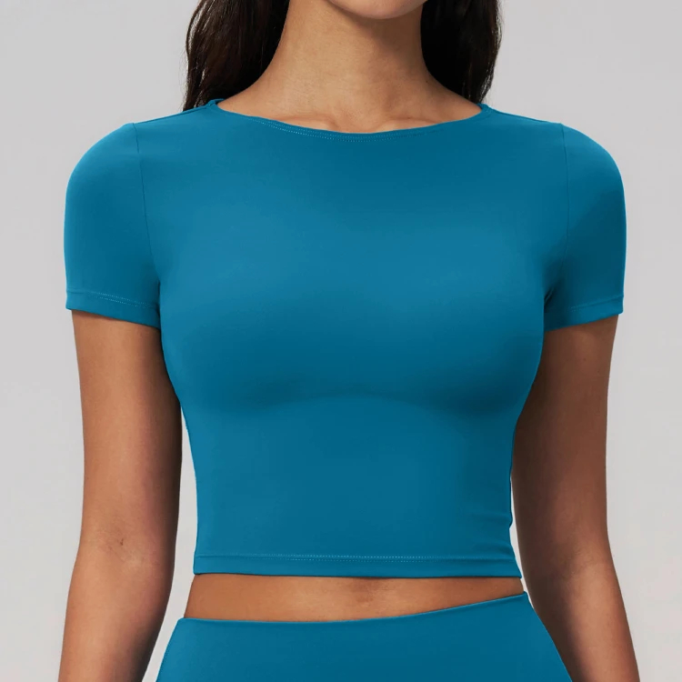 Boutique Activewear Custom Yoga Wear Manufacturer Clothing Manufacturer Long Sleeve Crop Tops