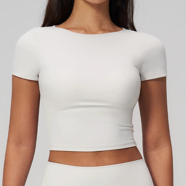 Boutique Activewear Custom Yoga Wear Manufacturer Clothing Manufacturer Long Sleeve Crop Tops