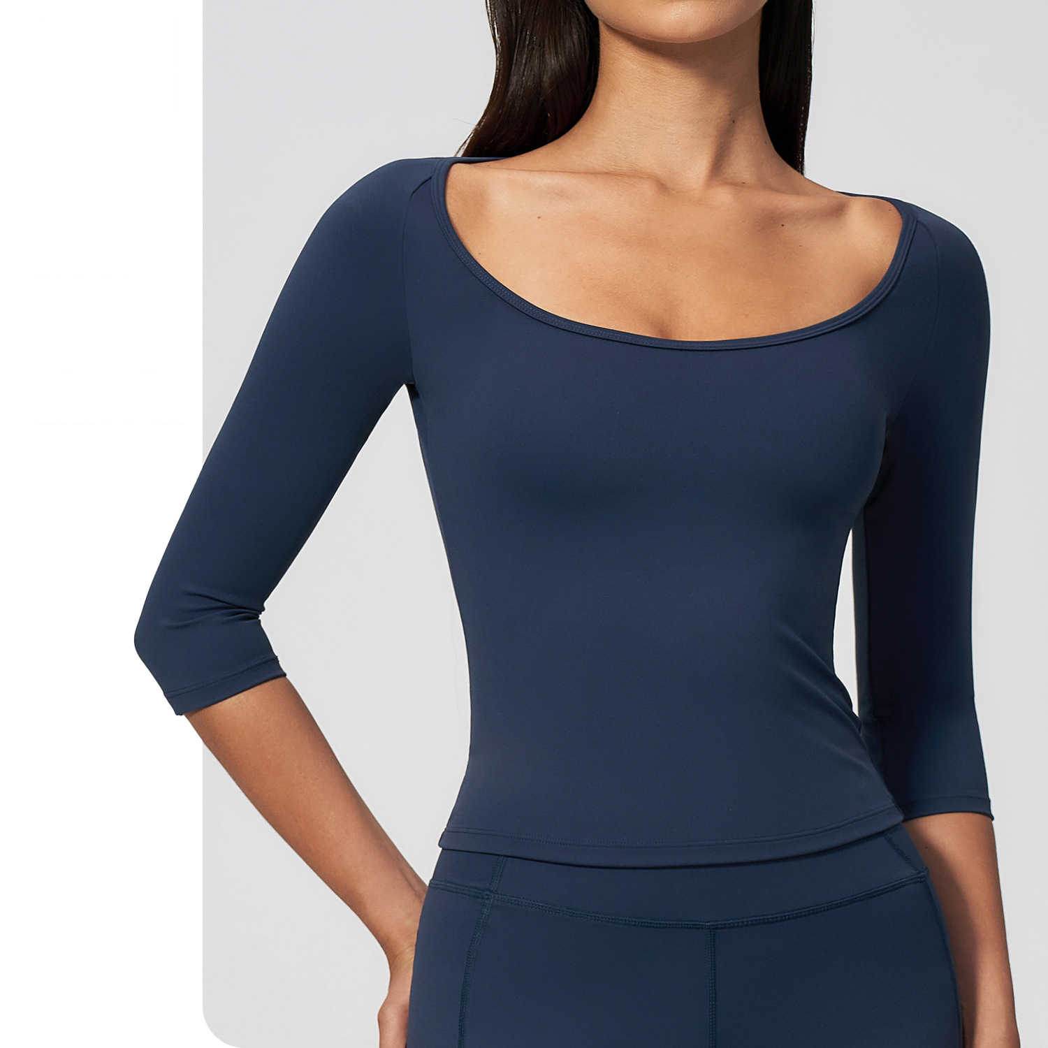 Fitness Womens Yoga Wholesale Manufacturers China Wholesale Long Sleeve Yoga Tops T-Shirt