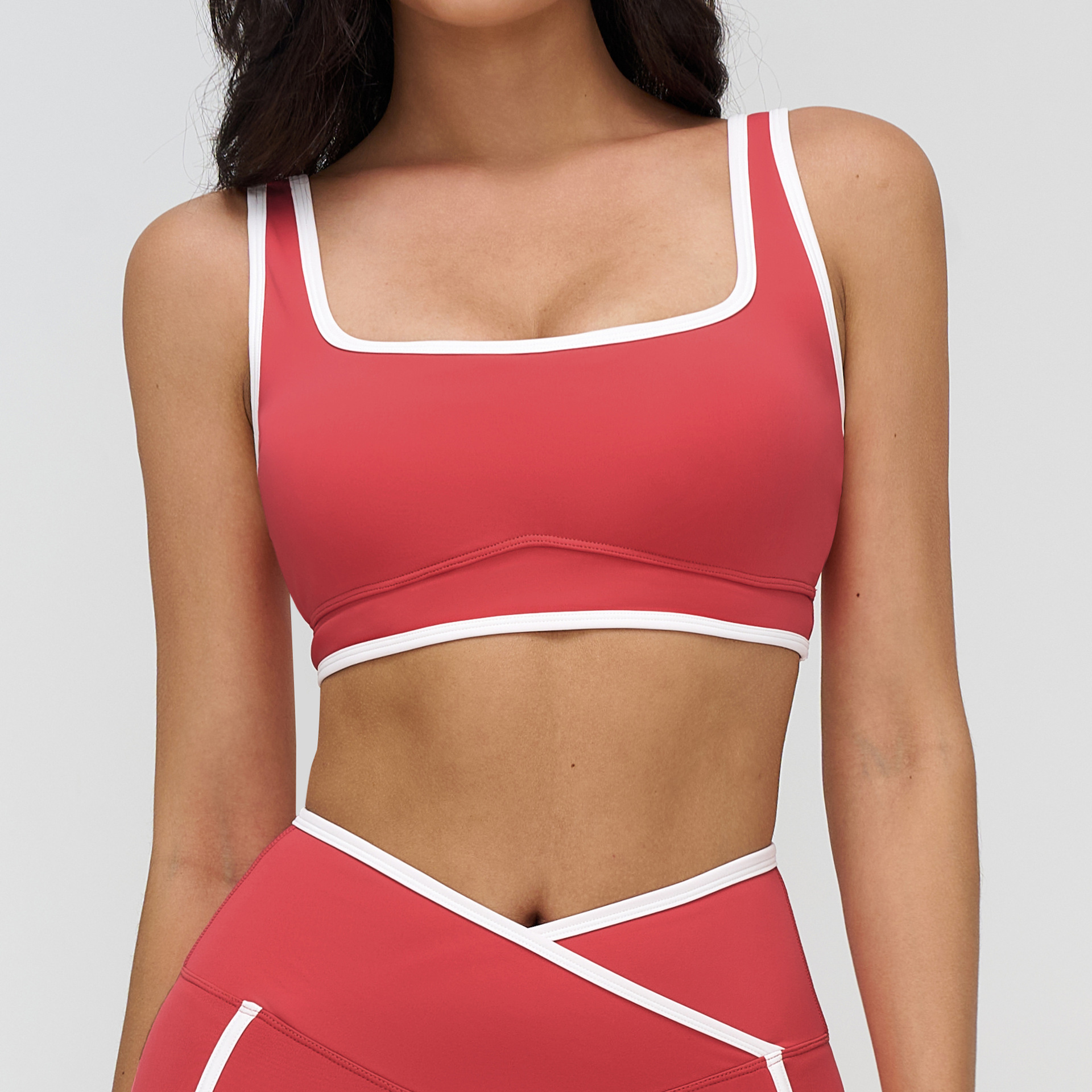 Workout Apparel Custom Yoga Wear Moisture Wicking Gym Bra Regular Bra