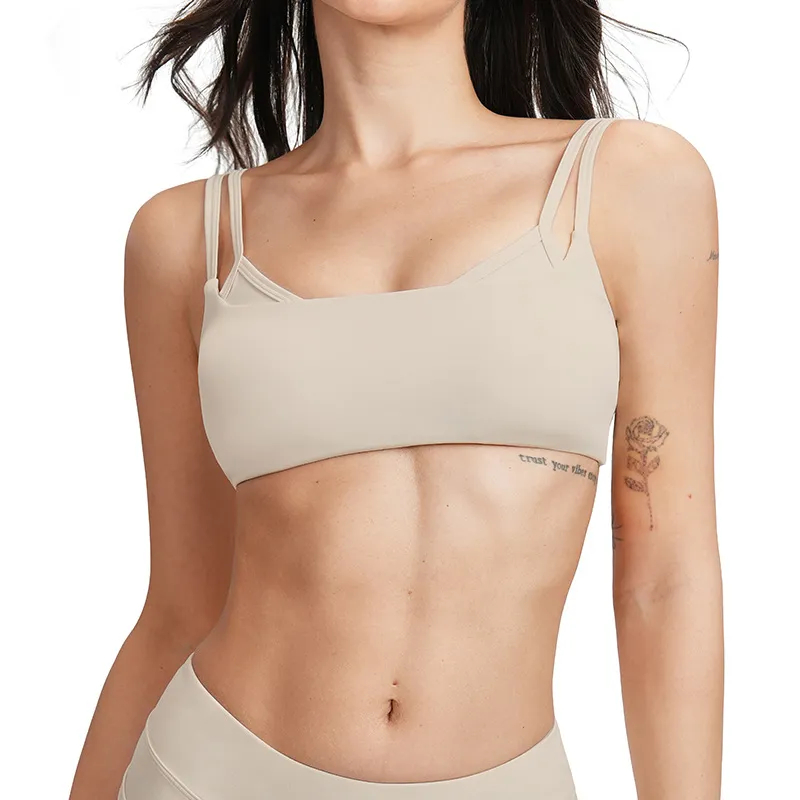 Gym Apparel Private Label Removable Padded Bra Best Material For Bras