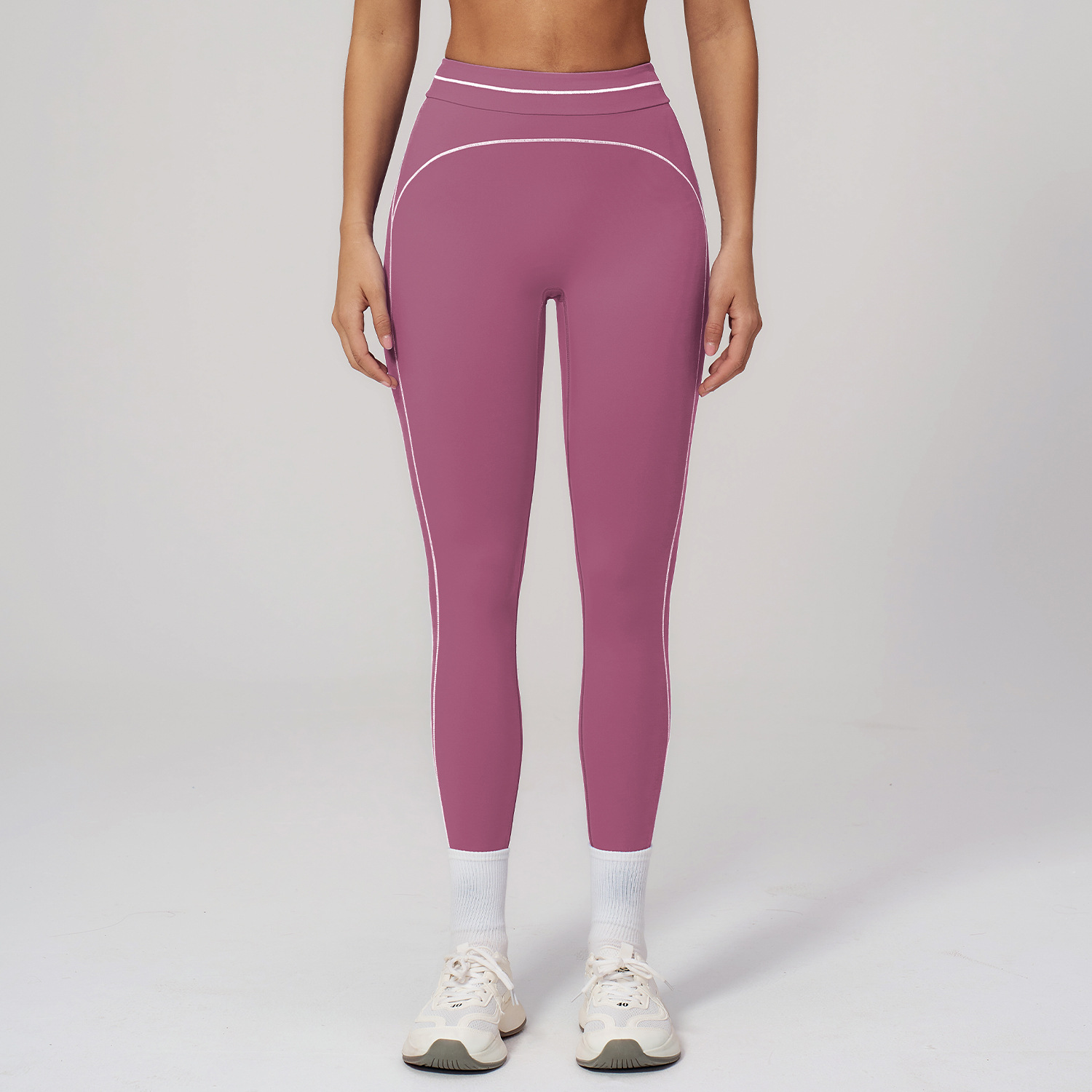 Clothes Supplier Personalised Fitness Clothing Manufacturers Color Block Leggings