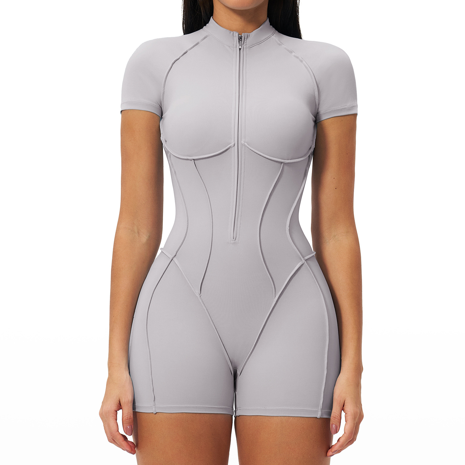 Fabric For Yoga Custom Fitness Brand Shark Workout Apparel Active Jumpsuits