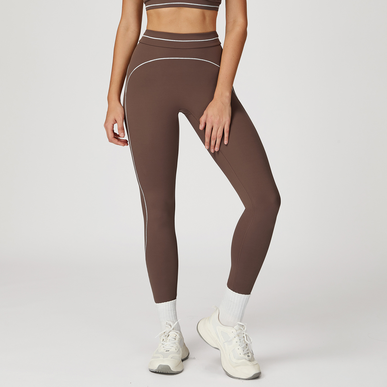 Clothes Supplier Personalised Fitness Clothing Manufacturers Color Block Leggings