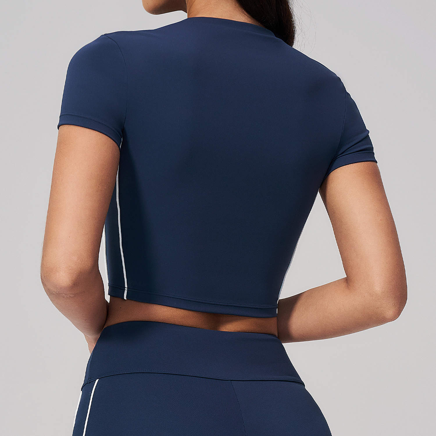 Athletic Apparel Gymshark Sportswear Clothing Manufacturers Shark Athletic Apparel Short Sleeve Yoga...