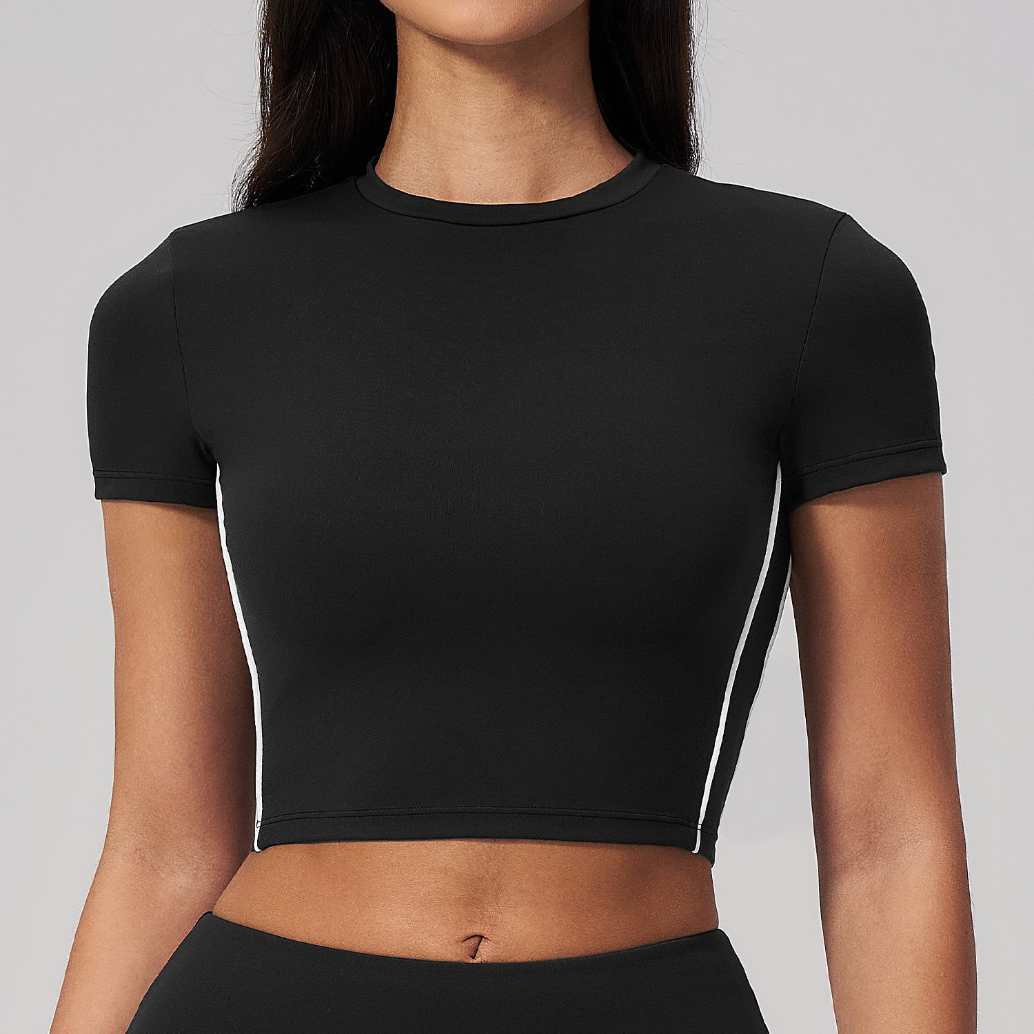 Athletic Apparel Gymshark Sportswear Clothing Manufacturers Shark Athletic Apparel Short Sleeve Yoga...