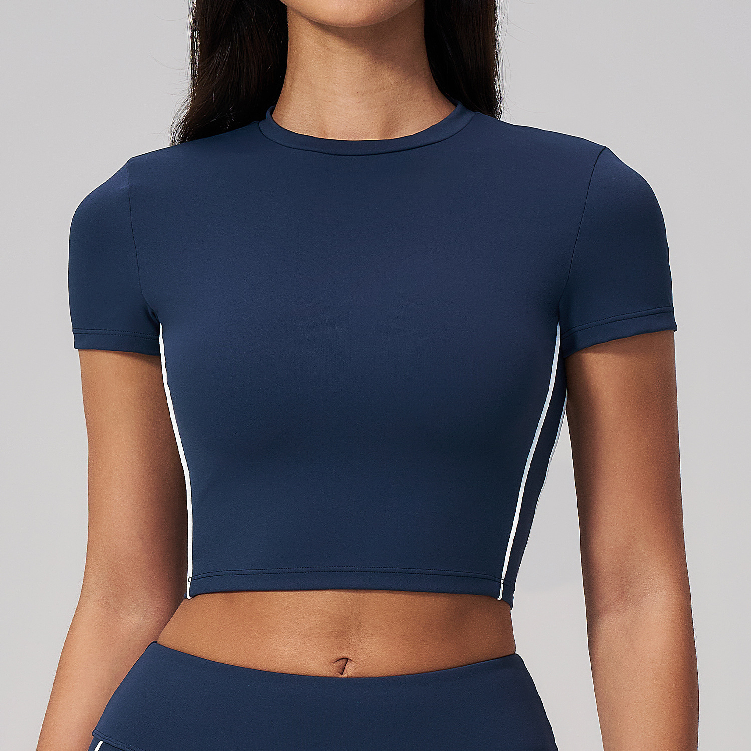 Athletic Apparel Gymshark Sportswear Clothing Manufacturers Shark Athletic Apparel Short Sleeve Yoga...