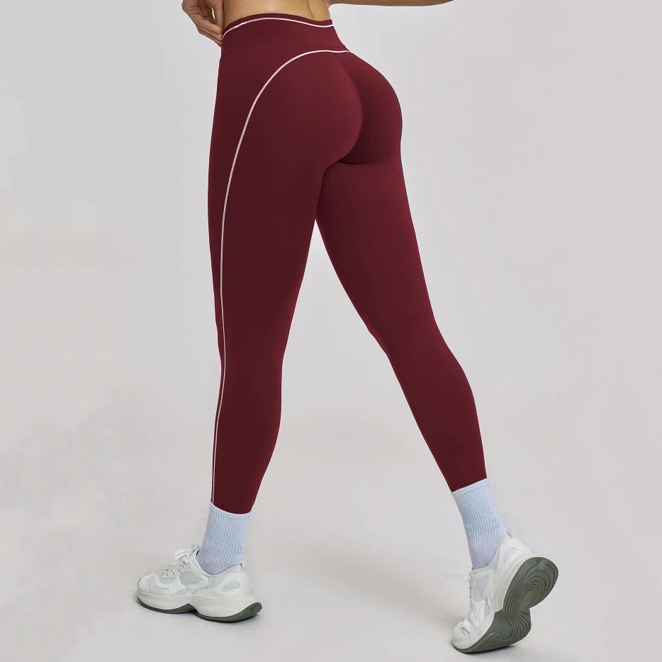 Squat Proof Yoga Wear Private Label Wholesale Clothing Ribbed Leggings